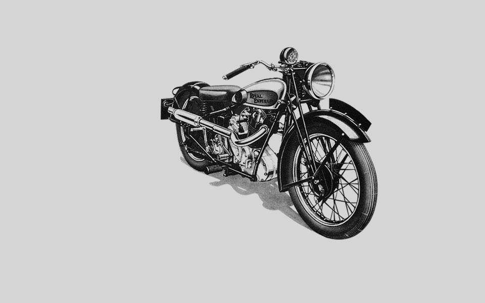 1930-1934 - de nouveaux modèles de motos Royal Enfield sont créés dont la légendaire Bullet