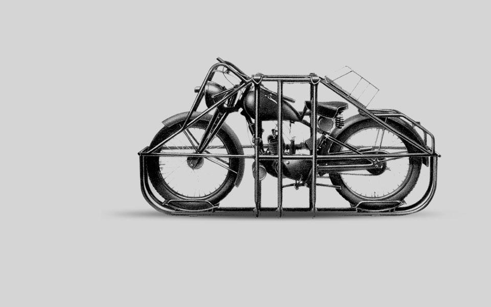 1939-1945 - un très grand nombre de motos et vélos Royal Enfield sont produits pendant la Seconde Guerre mondiale