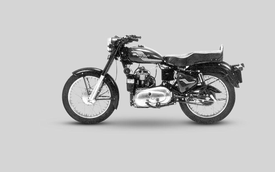 1993 - la première et unique moto diesel du monde est fabriquée par Enfield India